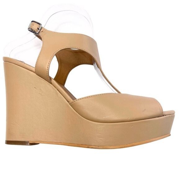 Nordstrom Springs Wedge Platform Sandals Size 9M - Picture 3 of 14